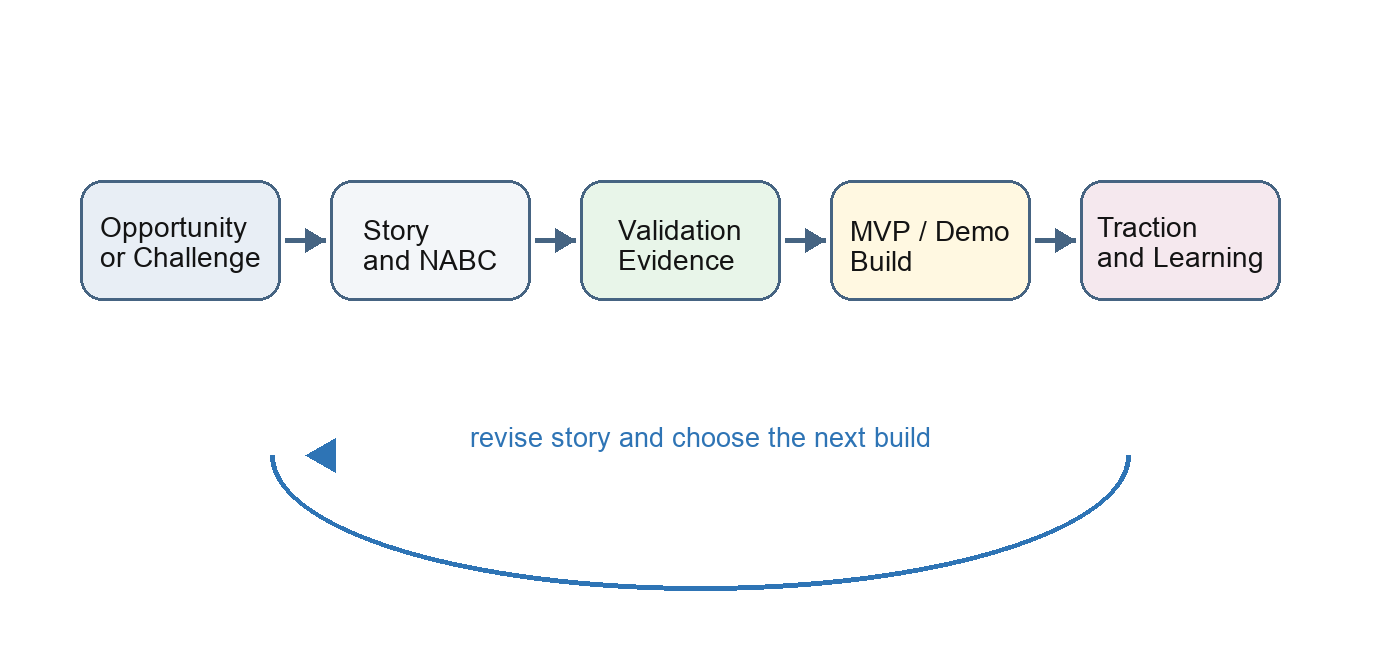 Figure 3. The IE 101 project loop.