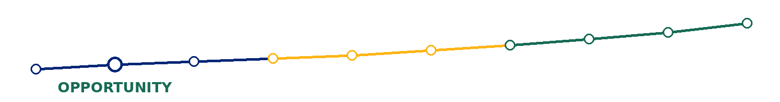 Chapter 01 position on the blue-gold-green IE 101 project journey.